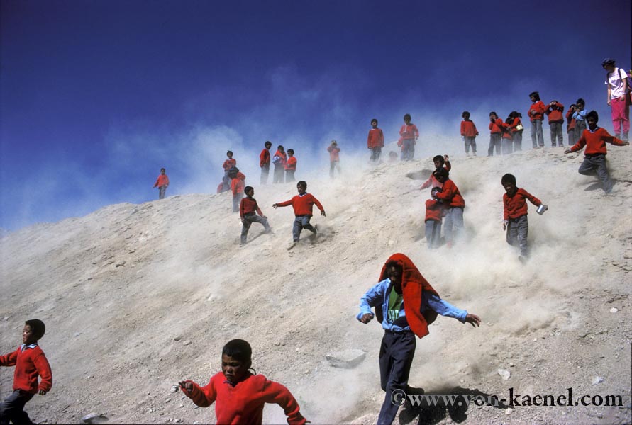 Lamdon School, Leh, students